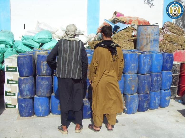 دو تن از قاچاقچیان مواد مخدر در هرات بازداشت شدند