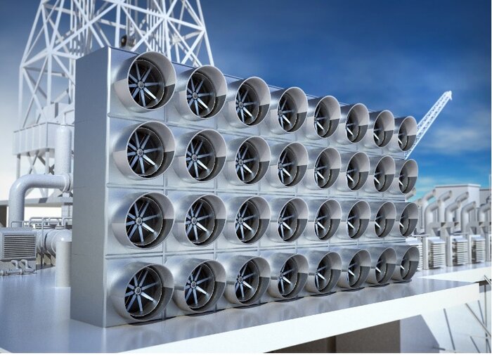 ساخت نسل جدید تاسیسات جذب مستقیم کربن از هوا 2 ساخت نسل جدید تاسیسات جذب مستقیم کربن از هوا