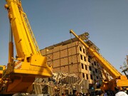 تخریب ساختمان در تهران چهار مصدوم داشت