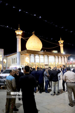 En images ; l’attentat terroriste contre le sanctuaire de Shah Cheragh (P) à Chiraz