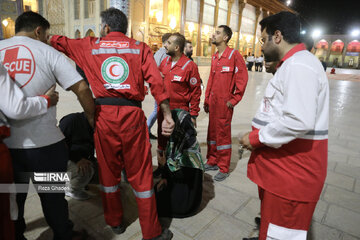 En images ; l’attentat terroriste contre le sanctuaire de Shah Cheragh (P) à Chiraz