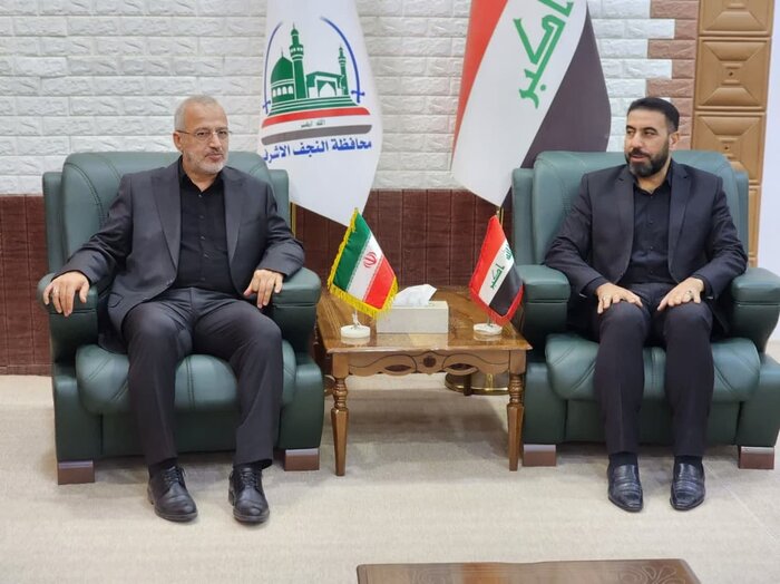 دستاورد مهم سفر استاندار قم به عراق شناسایی بازارهای جدید تجاری بود