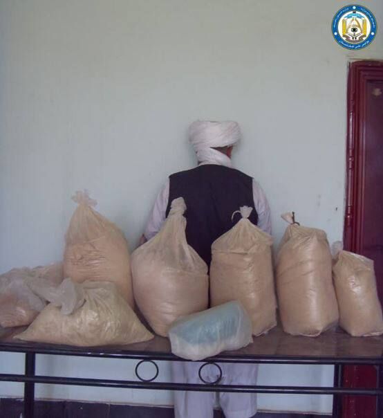 یک فروشنده مواد مخدر در هرات بازداشت شد