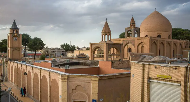 کلیسای وانک اصفهان؛ پردهای از ضیافت هنر