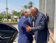دیدار وزیر خارجه مصر با وزرای خارجه سوریه و عربستان