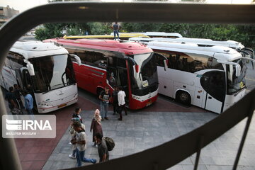 ۲۷۰ دستگاه اتوبوس آماده جابجایی زائرین اربعین حسینی استان اردبیل است