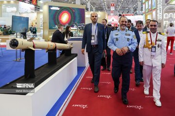 Irán exhibe armamentos en Foro Army 2023 de Rusia