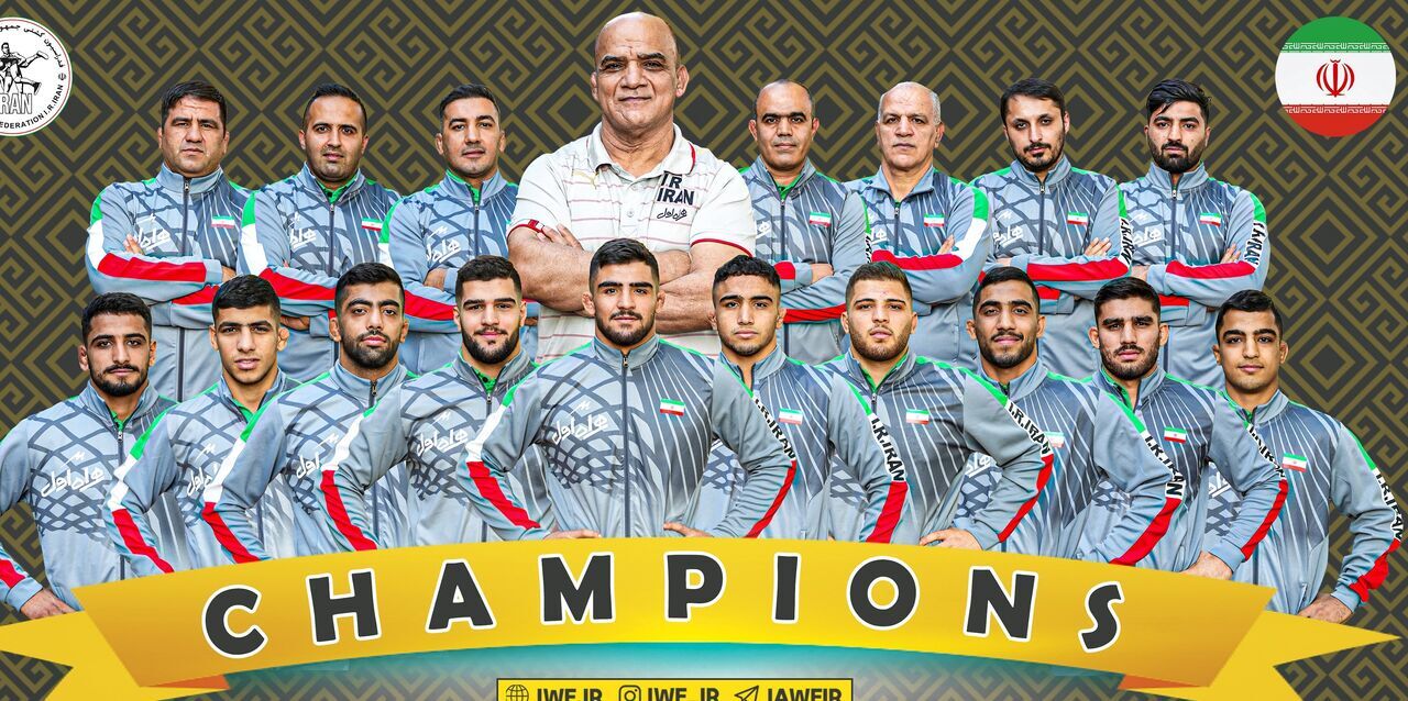 Iran's freestyle wrestlers win 2023 U20 World Championship