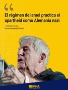 El régimen sionista del apartheid es exactamente igual al régimen nazi de Alemania