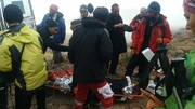 یک کوهنورد ۴۶ ساله در ارتفاعات سبلان نجات یافت