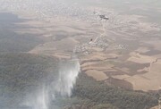 فرماندار: آتش‌سوزی در ارتفاعات نیلکوه گالیکش گلستان ادامه دارد