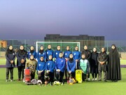 برتری تیم هاکی روی چمن بانوان ایران برابر عمان