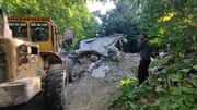 هفت مورد ساخت و ساز غیرمجاز در شهرستان سامان تخریب شد