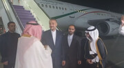 El ministro de Exteriores de Irán llega a la ciudad saudí de Yeddah