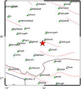 زلزله‌ای به بزرگی ۴.۷ ریشتر اوز فارس را لرزاند