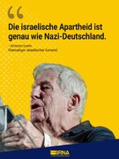 Das zionistische Apartheidregime ist genau wie die nationalsozialistische Deutsche Arbeiterpartei