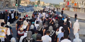 بحرینی ها برای آزادی زندانیان سیاسی تظاهرات کردند