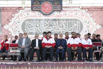 Red Crescent caravan seen off before Arbaeen walk