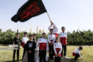 Red Crescent caravan seen off before Arbaeen walk