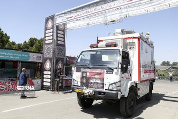 Red Crescent caravan seen off before Arbaeen walk