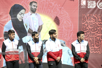 Red Crescent caravan seen off before Arbaeen walk