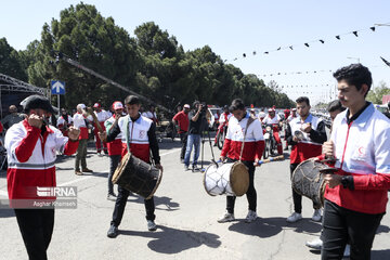 Red Crescent caravan seen off before Arbaeen walk