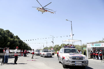 Red Crescent caravan seen off before Arbaeen walk