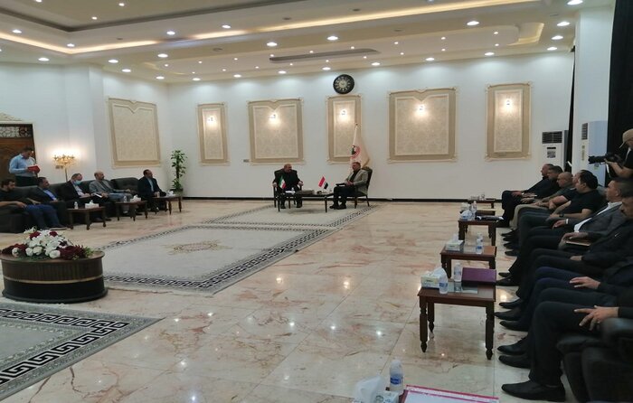 دیدار سفیر ایران با استاندار دیالی عراق/ آگاهی از روند خدمات به زائران اربعین