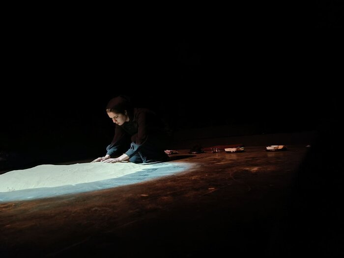 بازی در نمایش تک نفره بدون کلام چالشی بزرگی بود/ نگاهی نو به واقعه عاشورا