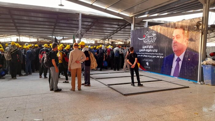 بلاتکلیفی زائران ایرانی در مرز زرباطیه به دلیل قطع برق