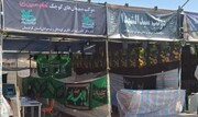 موکب "مهمانان کوچک امام حسین" در مرز باشماق مریوان دایر شد