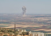 حمله هوایی روسیه به تروریست ها در سوریه