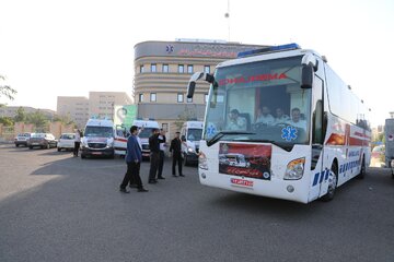 تیم اورژانس زنجان به مرز مهران اعزام شد