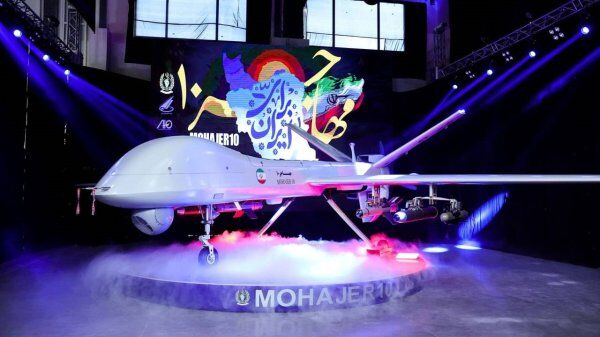 Iran unveils Mohajer-10 drone capable of flying for 24 hours
