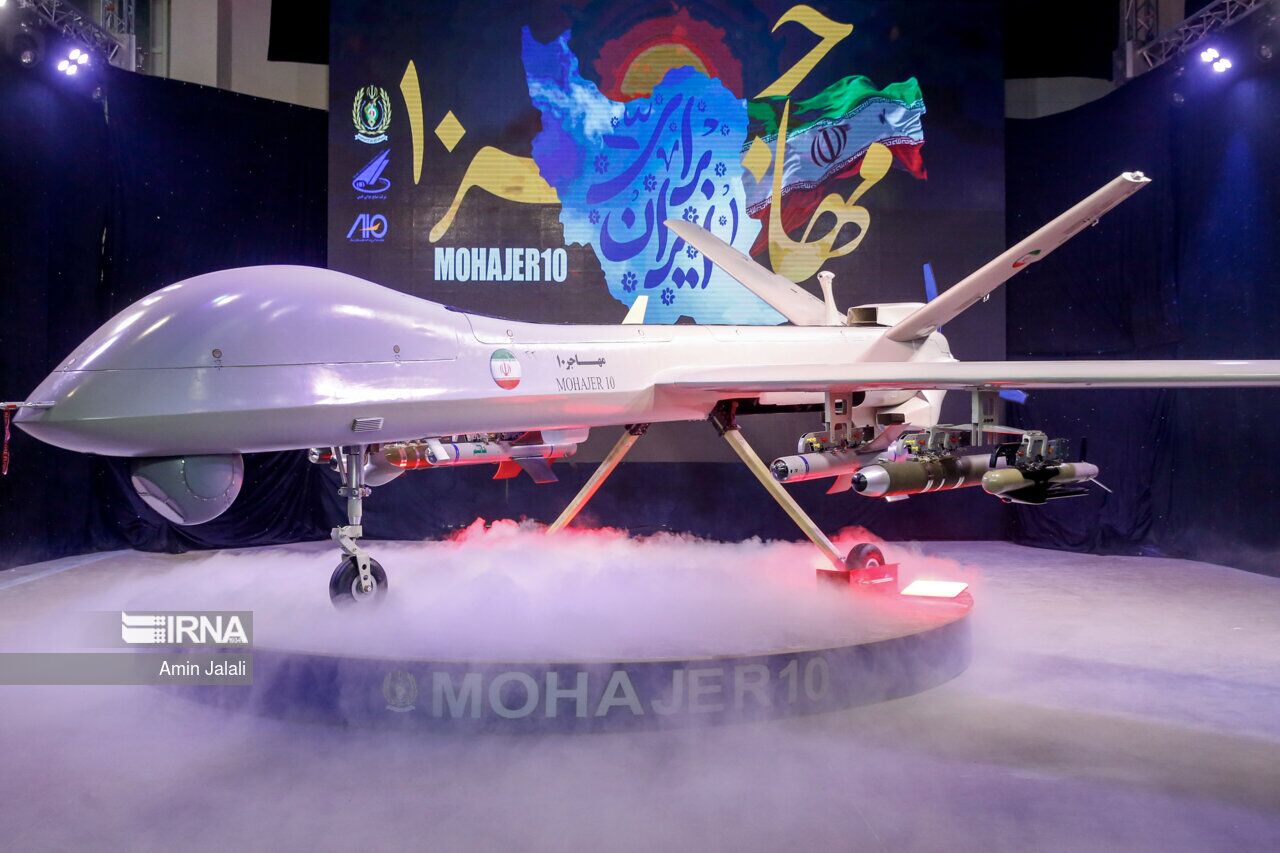 Unveiling of Iran’s new drone covered widely by Arab, Zionist media