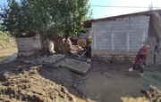 حضور ادامه‌دار دستگاه‌های خدمات‌رسان در روستای سیل‌زده قورچای آزادشهر