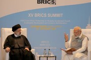 على هامش قمة بريكس..اية الله رئيسي يجتمع مع رئيس الوزراء الهندي