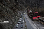 ممنوعیت تردد در محور چالوس و آزادراه تهران - شمال