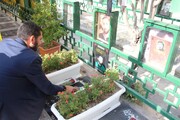 هفته دولت در شمیرانات با گلباران مزار شهدای چیذر آغاز شد