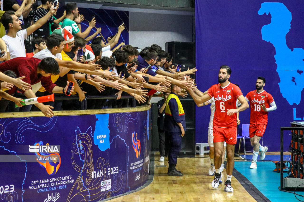 Volley-ball: l’Iran bat le Pakistan et se qualifie pour les demi-finales du Championnat d’Asie 2023