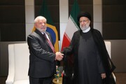 Conversation intime entre le président iranien et son homologue brésilien
