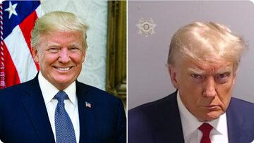 تصویر بازداشت ترامپ؛ یک عکس، یک چهره و یک لحظه آمریکایی