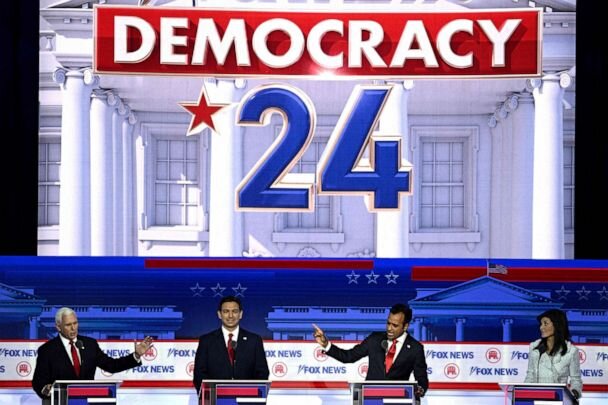 اولین مناظره انتخاباتی جمهوریخواهان؛ غیبت ترامپ و پیشتازی کاندیدای جوان هندی تبار