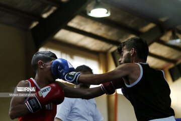 Provincial boxing games in northeast Iran