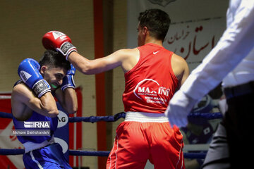 Provincial boxing games in northeast Iran