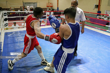 Provincial boxing games in northeast Iran