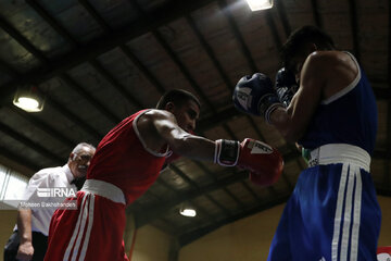 Provincial boxing games in northeast Iran