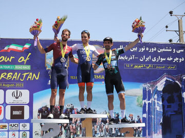 رکابزن تیم روجای تایلند قهرمان دور نخست دوچرخه سواری تور آذربایجان شد