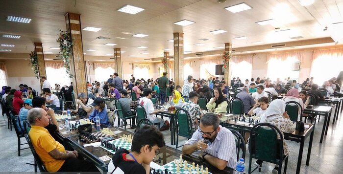 شطرنجباز قزوینی فاتح مسابقات بلیتس اوپن بین المللی ابن سینا شد