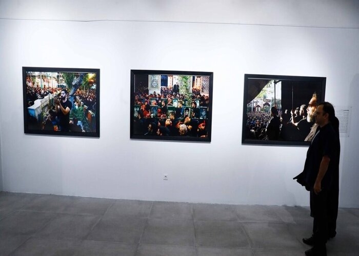 «روضه‌ شهیدان» در گالری خانه عکاسان ایران افتتاح شد